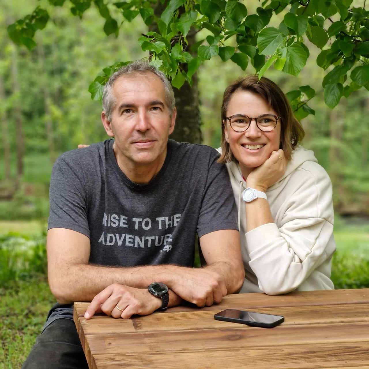 Photo de pierre et Virginie